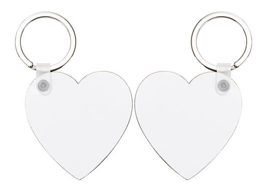 Porte-clés coeur AC Création