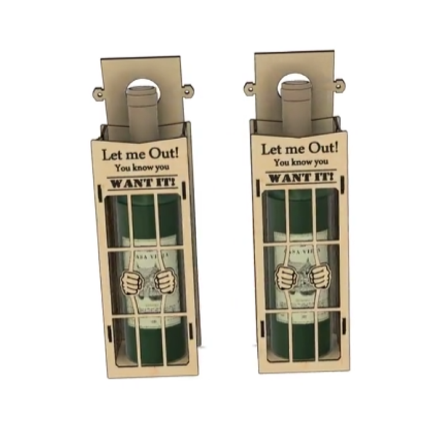 Boîte à vin incarcéré AC Création