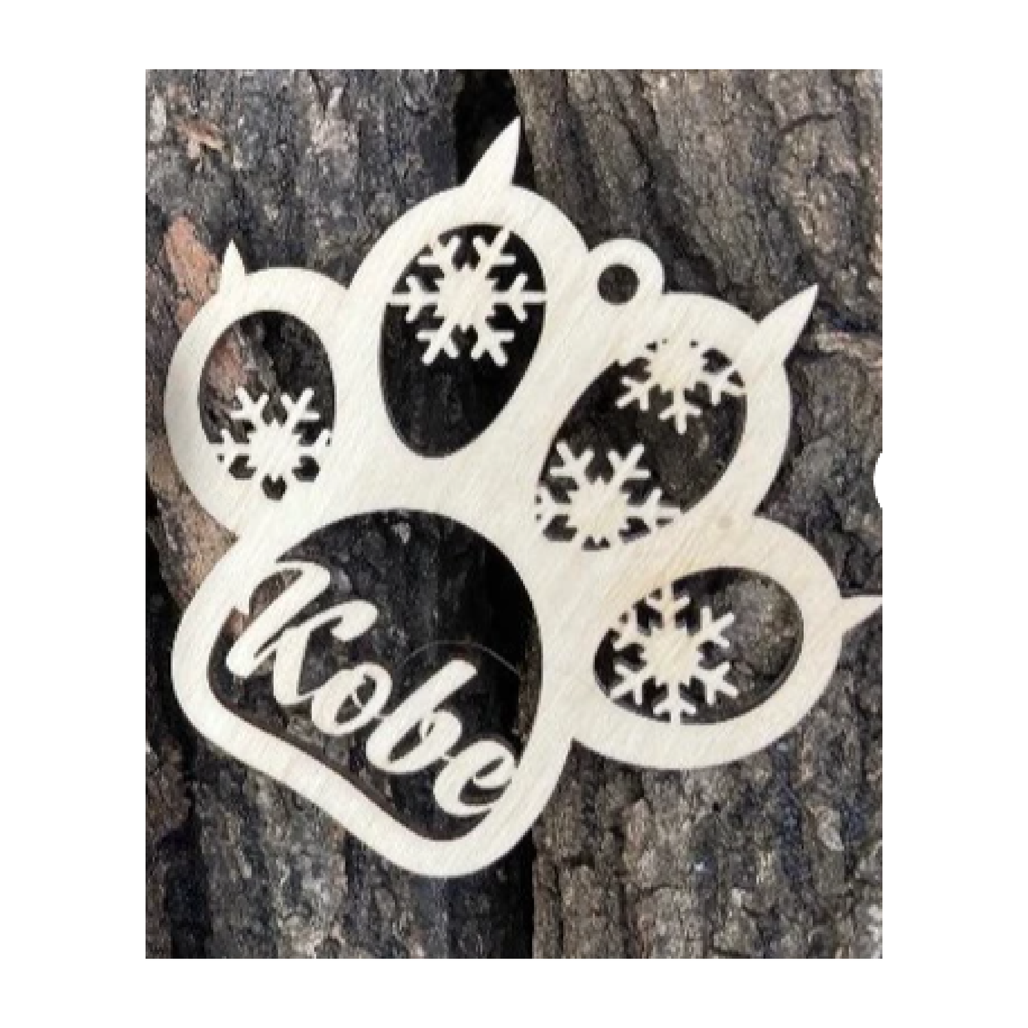 Boule de noël AC Création