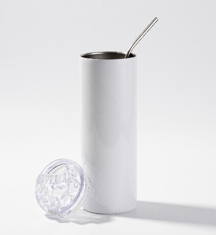 Mug 600 ml avec paille AC Création