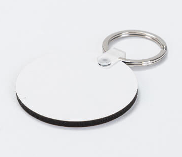 Porte-clés rond AC Création