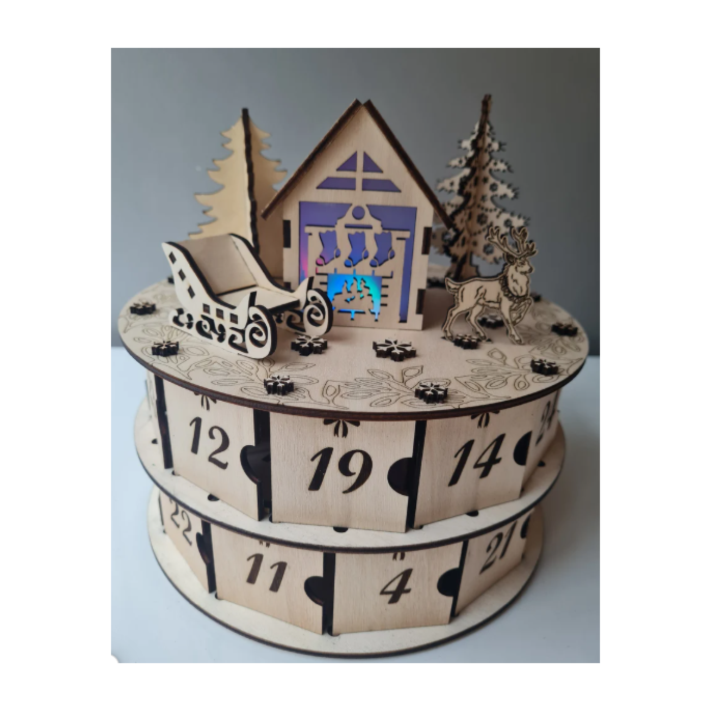 Calendrier de l'avent AC Création