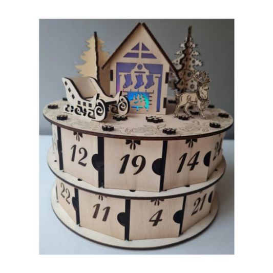 Calendrier de l'avent AC Création