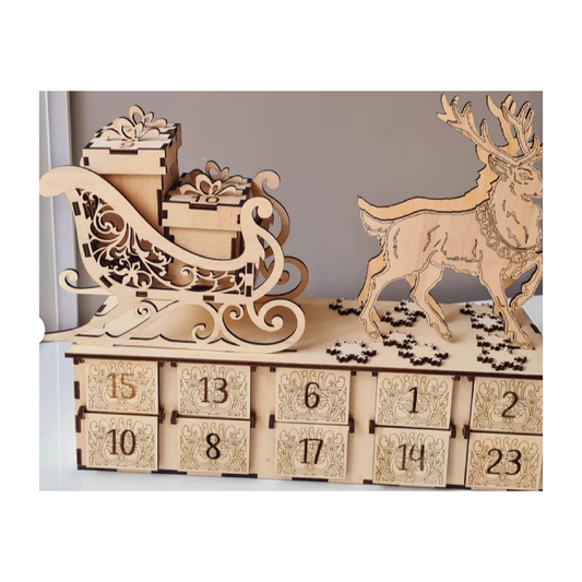 Calendrier de l'avent AC Création