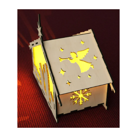 Bougeoir de noël AC Création