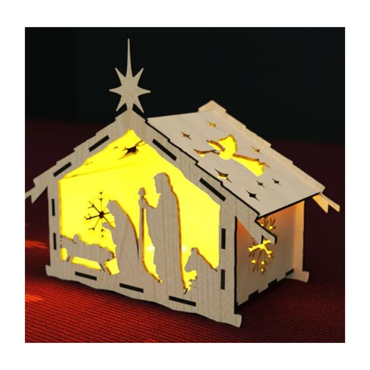 Bougeoir de noël AC Création